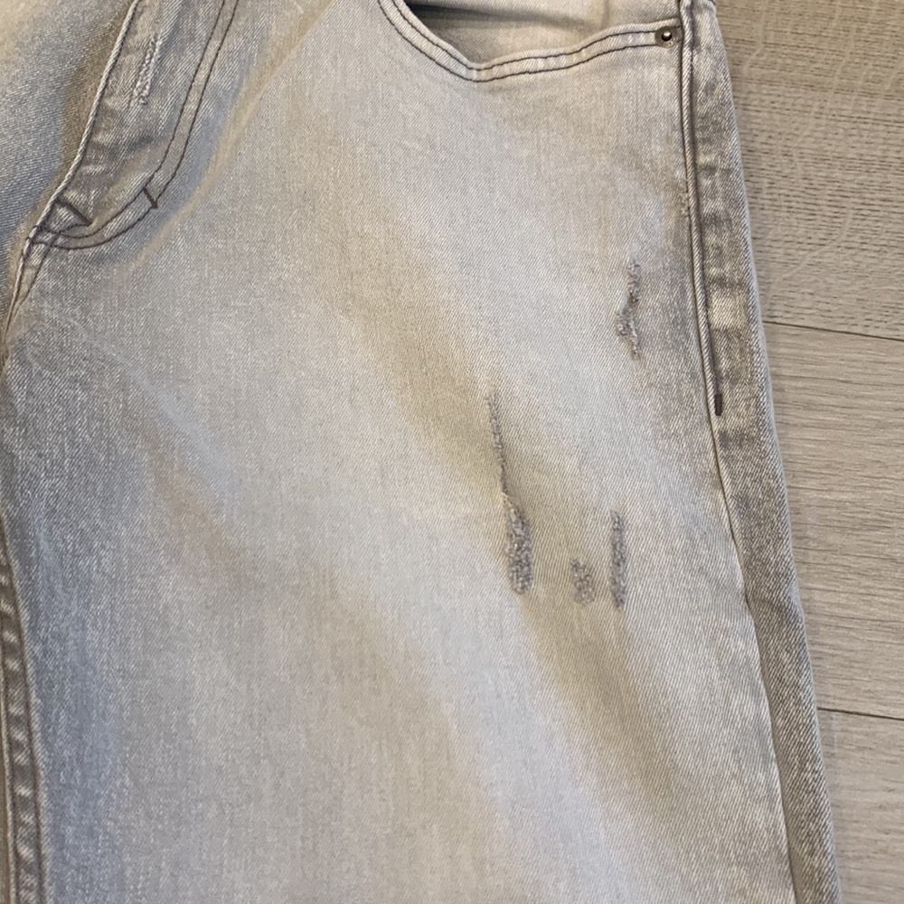 Calvin Klein Gray Washed Jeans - Picture 5 of 8